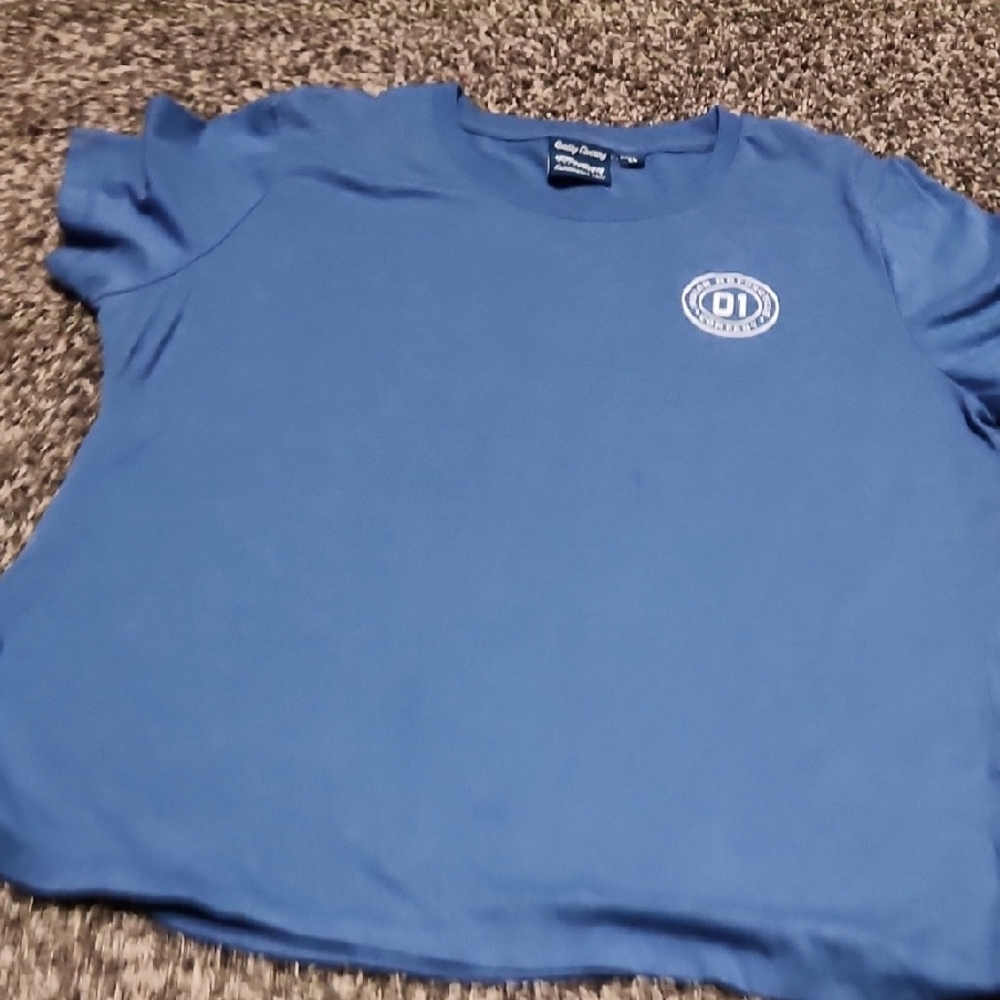 Indian Motorcycle Blue Crew Neck T-Shirt